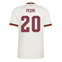 Camiseta España Pedri Gonzalez #20 Segunda Equipación Replica Mundial 2026 mangas cortas